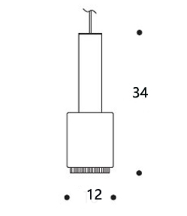 Artek  Artek - A110 pendant white / white