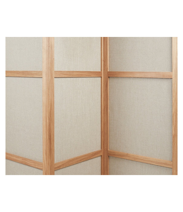 Frama  Room Divider eiken, linen