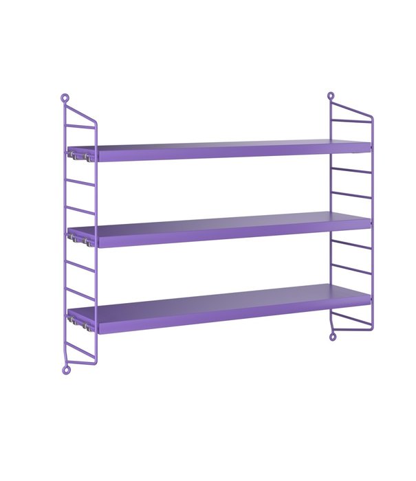 String  Furniture String Pocket Wandkast paars / paars