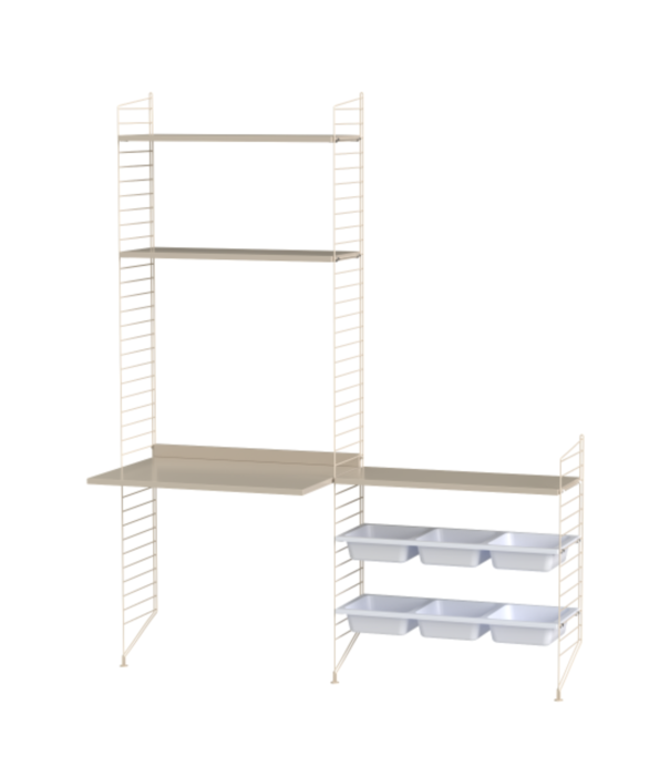 String  Furniture String System Collection - Kinderkamer E combinatie