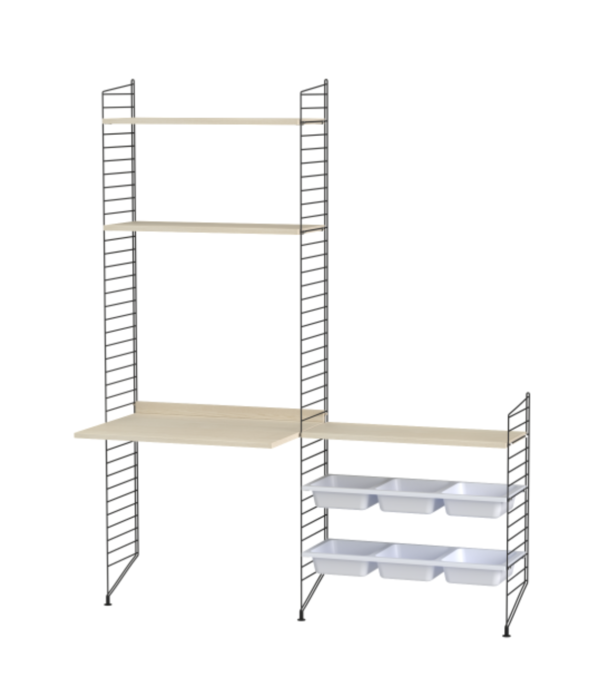 String  Furniture String System Collection - Kinderkamer E combinatie