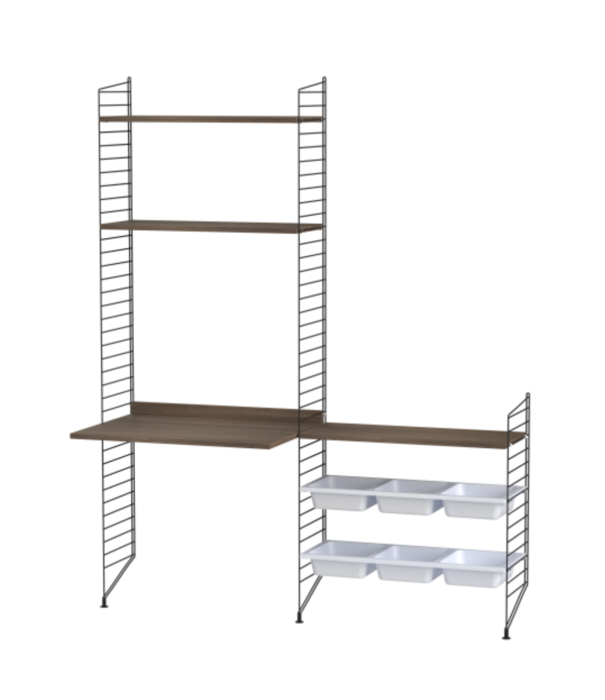 String  Furniture String System Collection - Kinderkamer E combinatie