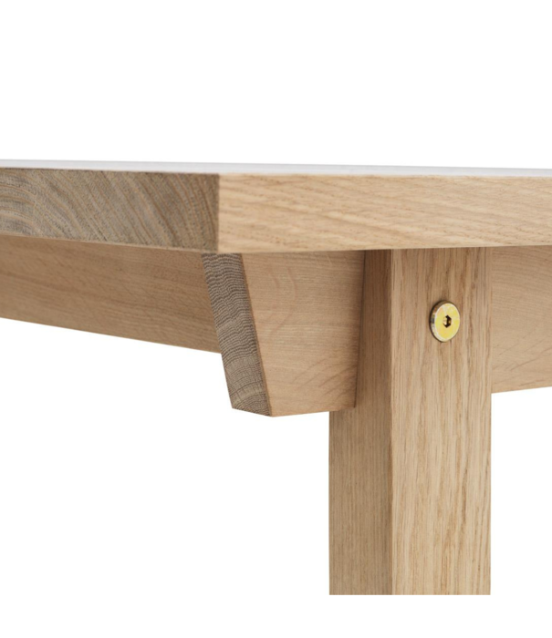 Normann Copenhagen  Normann Copenhagen -Slice dining table oak