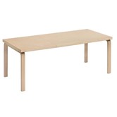 Artek Aalto Table 97 Extendable birch 190, 135, 84cm.