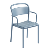 Linear Steel Armstoel Pale Blue