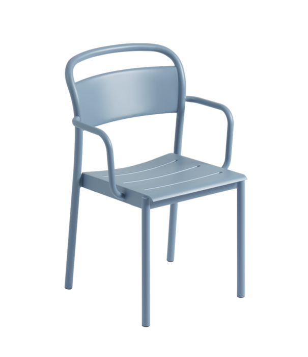 Muuto  Muuto Outdoor - Linear Steel Armchair Pale Blue