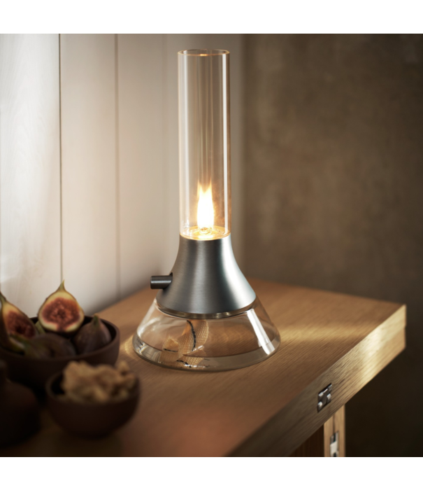 Design House Stockholm  Design House Stockholm Fyr Kerosine lamp, mat zilver