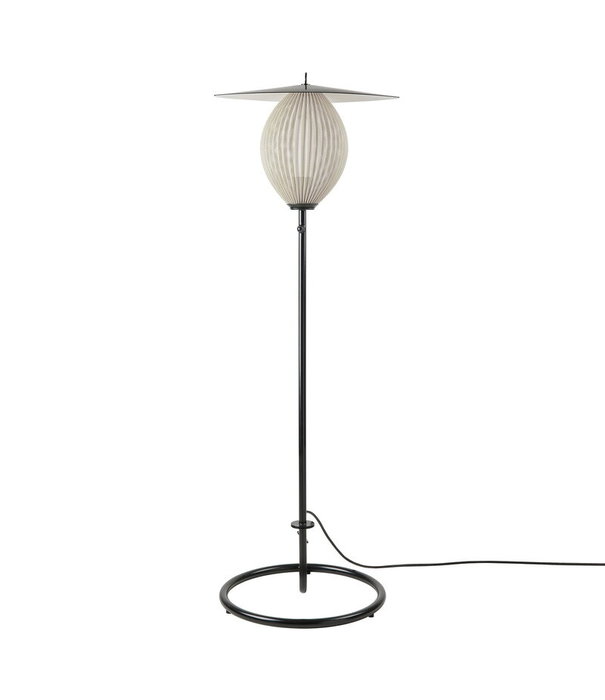 Gubi  Gubi - Satellite Outdoor vloerlamp cream