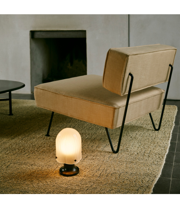 Gubi  Gubi - Modern Line lounge chair upholstered