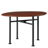 Gubi - Carmel coffee table Rock Red 60 x 60