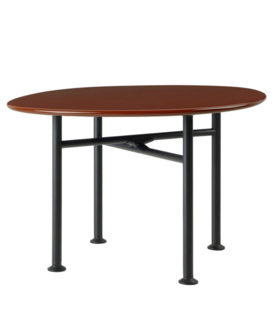 Gubi - Carmel coffee table Rock Red 60 x 60