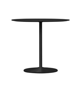 Montana - Panton Tafel Rond , zwart linoleum