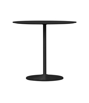 Montana - Panton Table Round , black linoleum