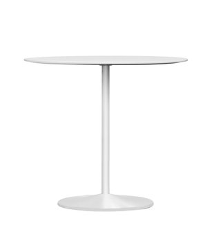 Montana - Panton Tafel Rond , wit laminaat