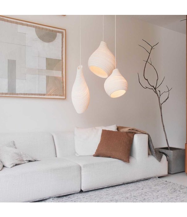 Graypants  Scraplights Nest Pendant white