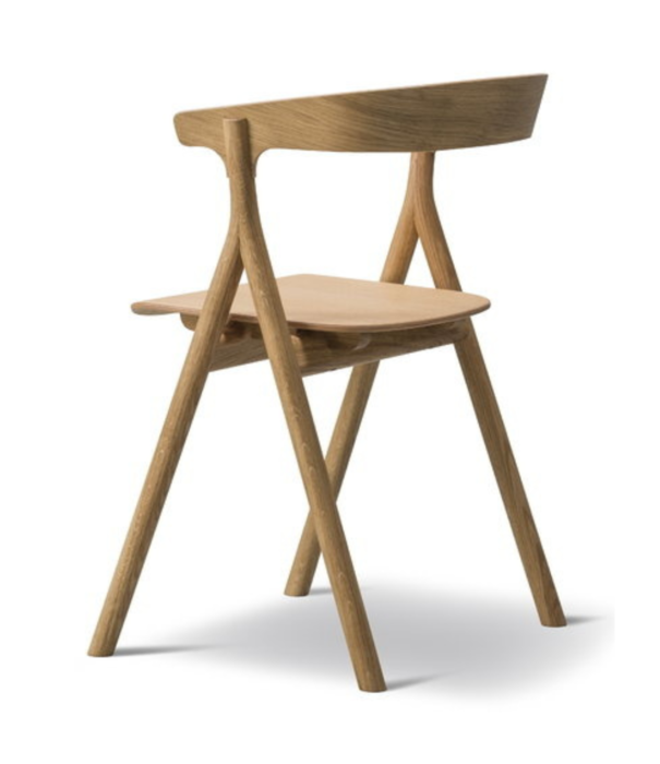 Fredericia  Yksi Dining Armchair,  oak seat