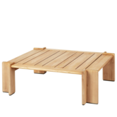Atmosfera Outdoor coffee table, natural teak