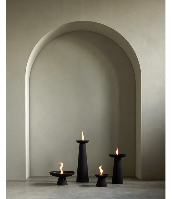 Audo Audo - Meira oil lantern, 13,5 cm black