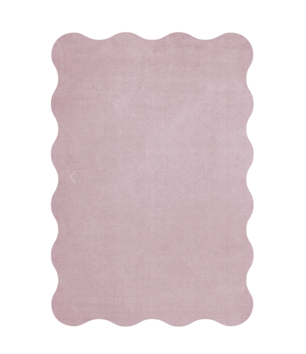 Layered  Layered Scallop Vloerkleed Pink Lavender