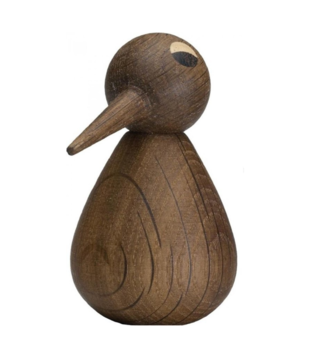 Bird Large smoked oak