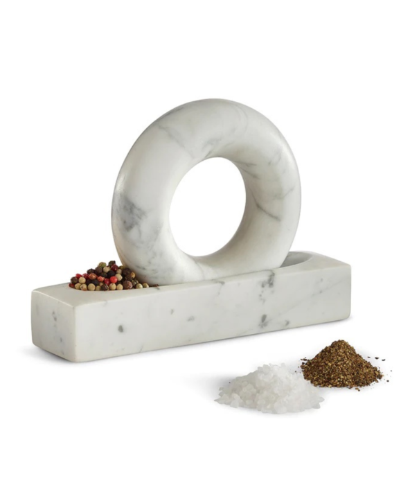 Design House Stockholm  Design House Stockholm - Tondo mortar and pestle,  marble