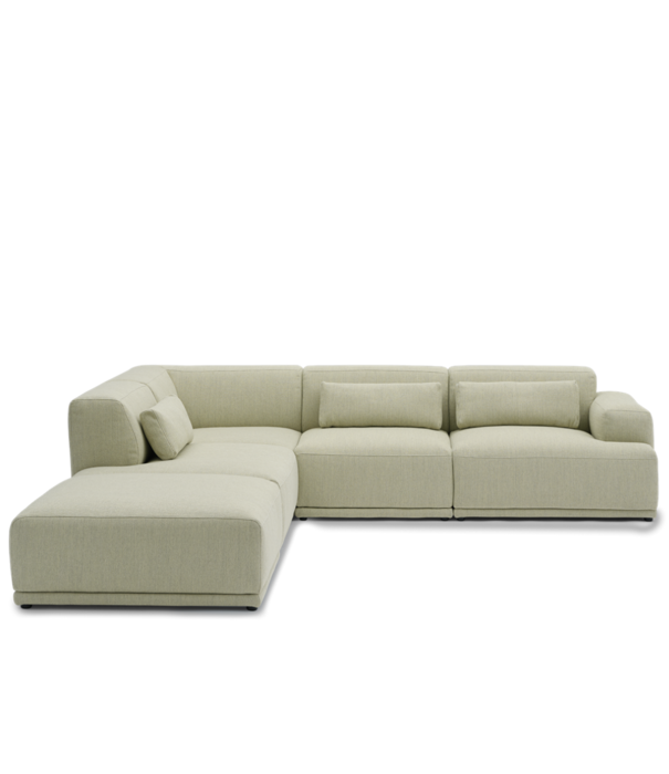 Muuto  Muuto - Connect Soft 2-seater Sofa, config.2 - Ecriture 910