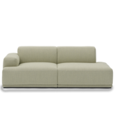 Muuto - Connect Soft 2-seater, config.2 - Ecriture 910 w. cushion