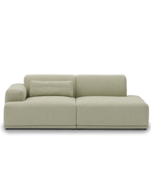 Muuto - Connect Soft 2-seater, config.2 - Ecriture 910 w. cushion