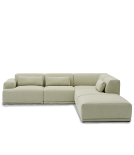 Muuto Connect Soft Corner Sofa config.2, Ecriture 910  w. cushions