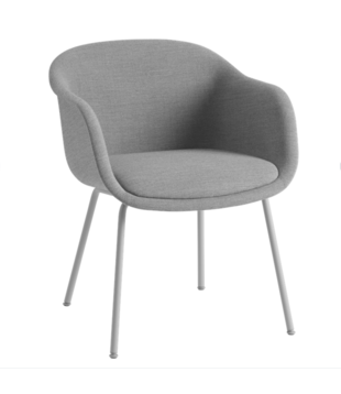 Muuto - Fiber Conference armchair tube base, remix 133