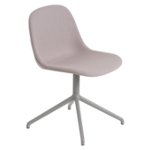 Muuto - Fiber side stoel Twill Weave 620, swivel m. return