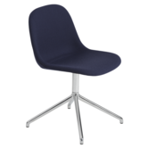 Muuto Fiber Side Chair Twill Weave 780, swivel with return