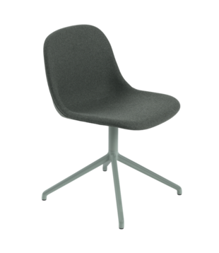 Muuto - Fiber side chair Wooly 1010, swivel w. return