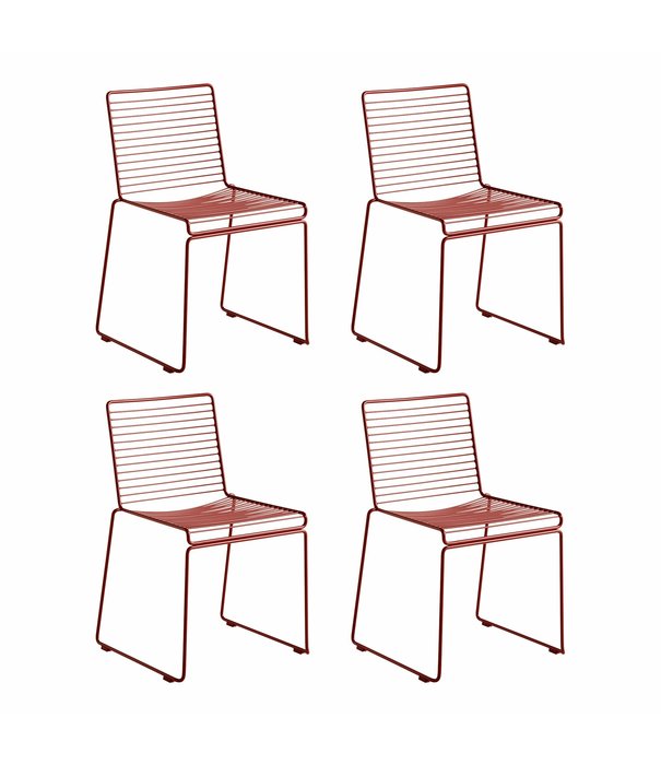 Hay  Hay - Hee Outdoor dining stoelen, set van 4