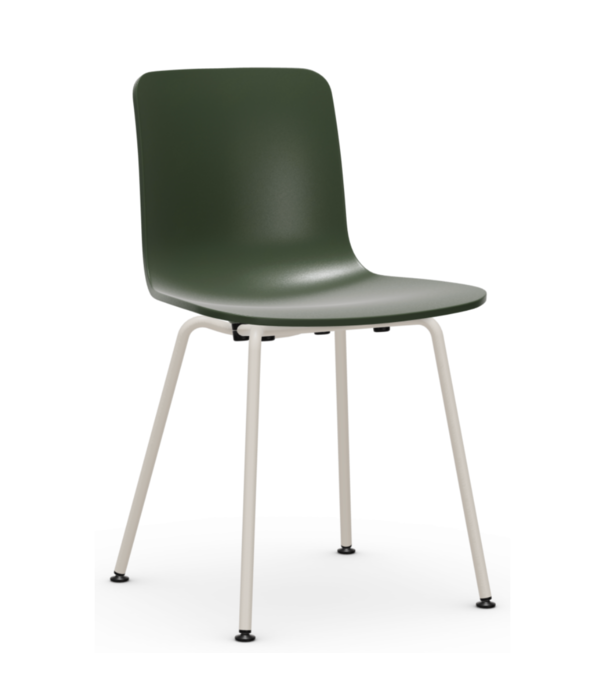 Vitra  Vitra Hal RE Tube Stoel plastic, ivory tube poten