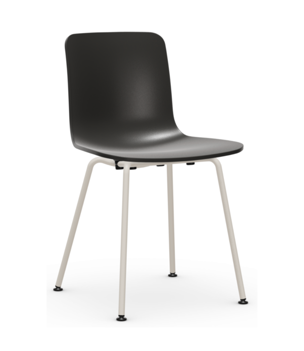 Vitra  Vitra Hal RE Tube Chair plastic, ivory tube base