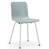 Vitra Hal RE Tube Chair plastic, ivory tube base