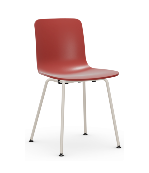 Vitra  Vitra Hal RE Tube Chair plastic, ivory tube base