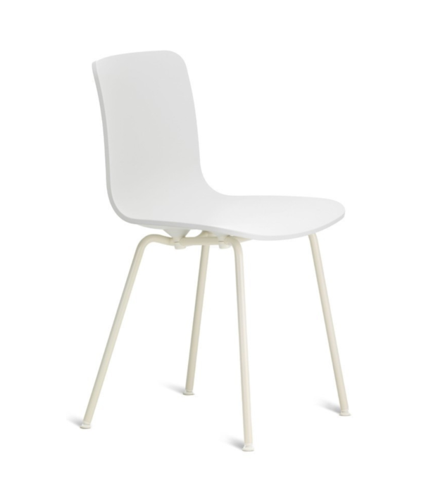 Vitra  Vitra Hal RE Tube Chair plastic, ivory tube base