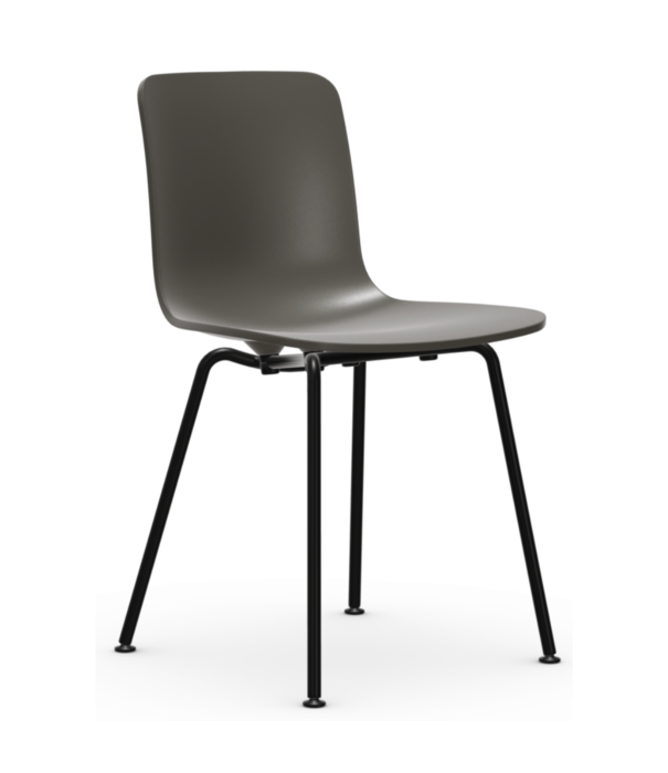 Vitra  Vitra Hal RE Tube Chair plastic, black tube base
