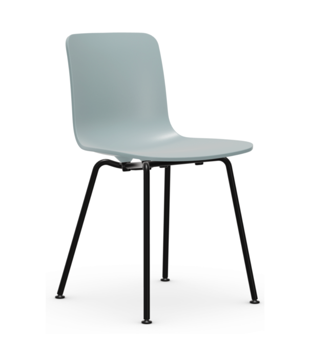 Vitra  Vitra Hal RE Tube Chair plastic, black tube base
