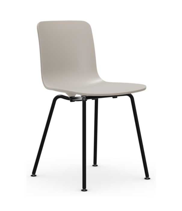 Vitra  Vitra Hal RE Tube Chair plastic, black tube base
