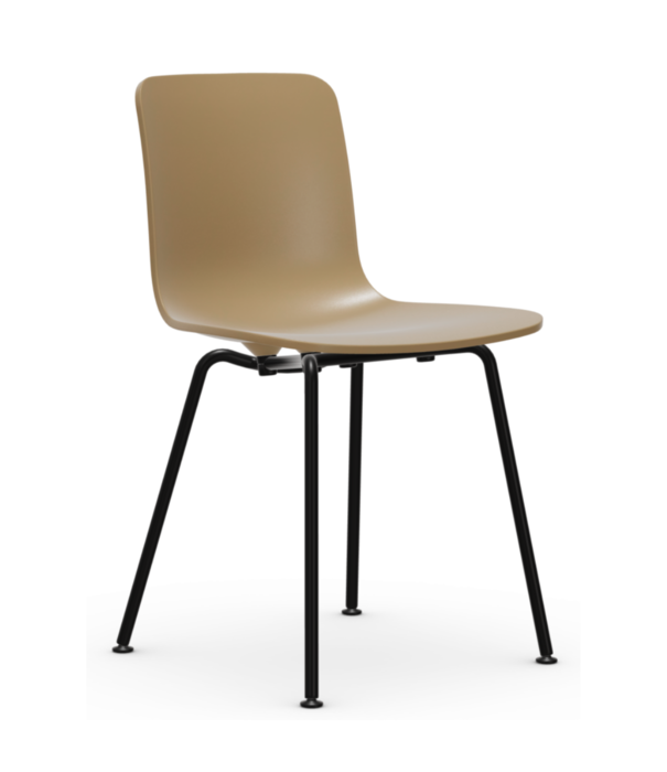Vitra  Vitra Hal RE Tube Chair plastic, black tube base