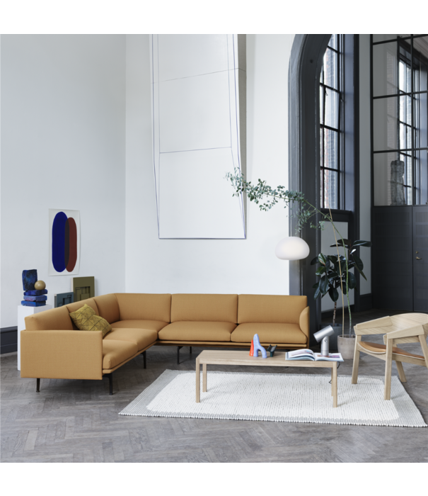 Muuto  Muuto Cover Lounge Stoel zwart