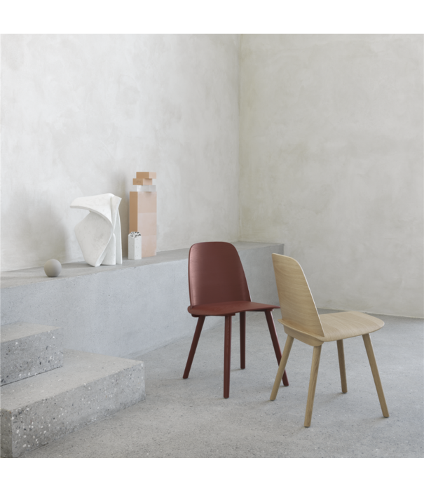 Muuto Nerd Eetkamerstoel grijs