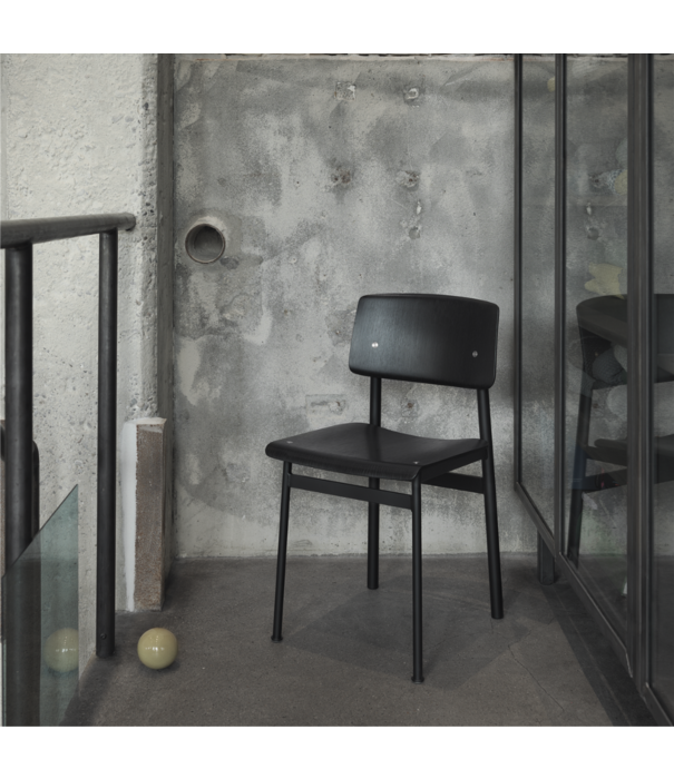 Muuto  Muuto - Loft chair stained dark brown - grey