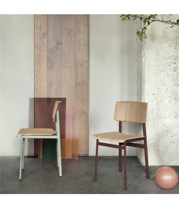 Muuto  Muuto - Loft chair stained dark brown - grey