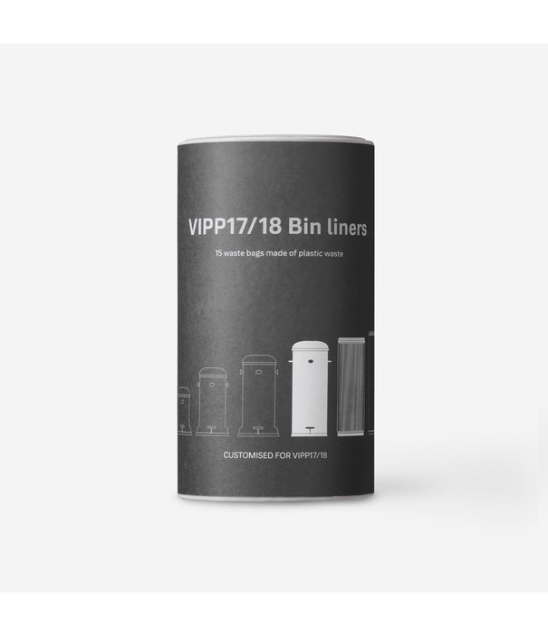 Vipp  Vipp - 18 open waste bin black 22 L