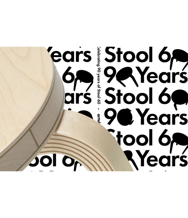 Artek  Artek - Stool 60 Kontrasti / 90 Years  Anniversary