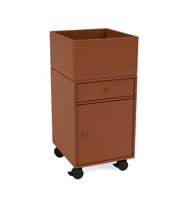 Montana Furniture  Runner storage unit with casters